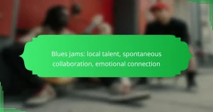Blues Jams: local talent, spontaneous collaboration, emotional connection